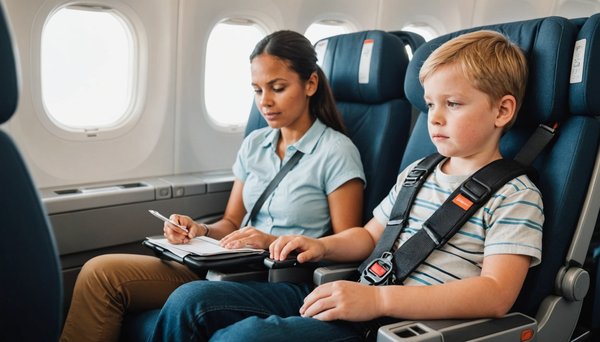Comment voyager sereinement en avion avec votre dispositif de retenue pour enfant?